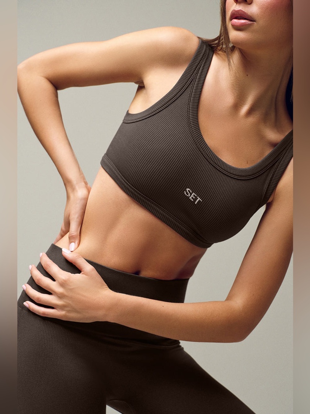 SET Active Sculptflex Power Hold Bra and leggings set